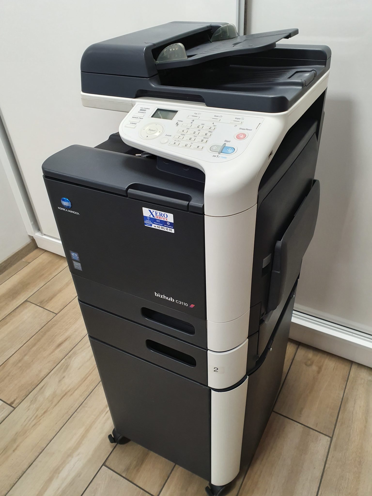 konica minolta bizhub c3110